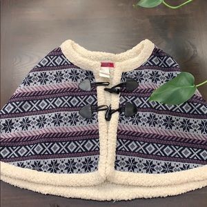 Anna Sui runway cape with three gift accessories